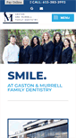 Mobile Screenshot of gastonmurrelldentistry.com